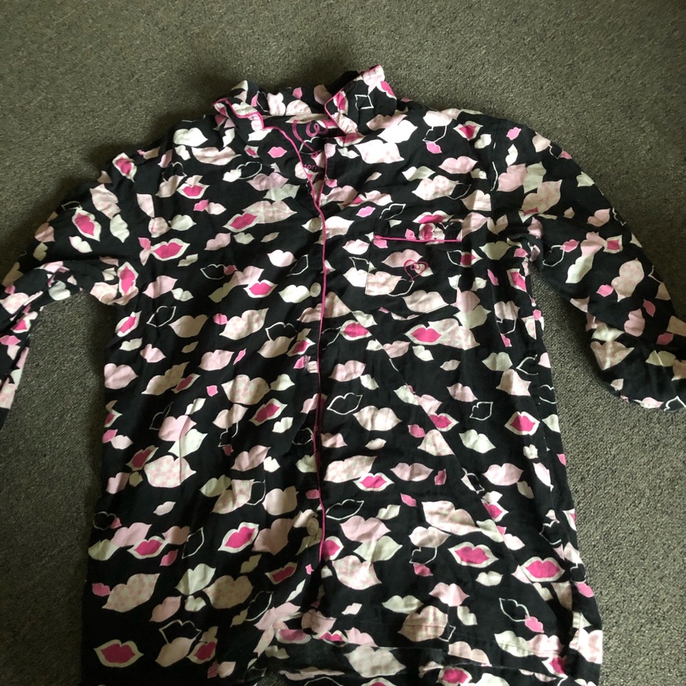 victoria secret pj top